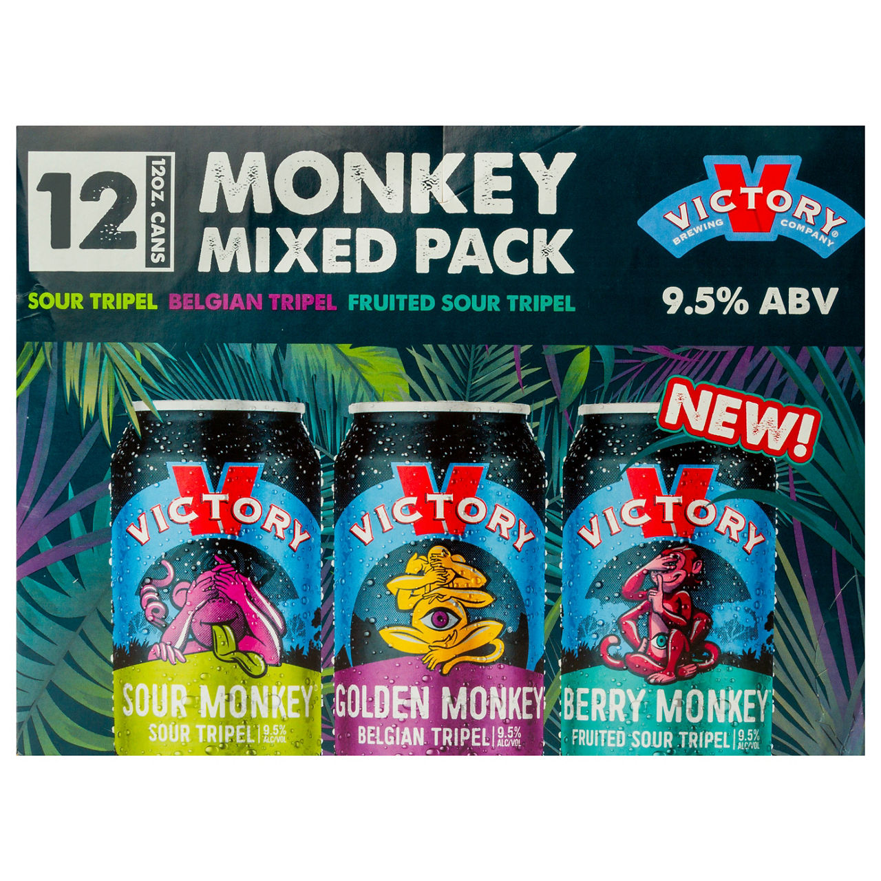 Victory Monkey Mix Pack 12/12oz cans | Wegmans