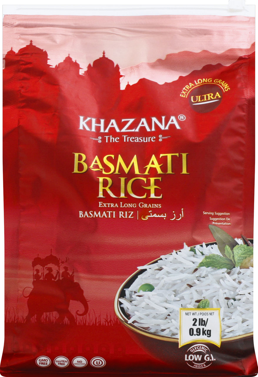 Khazana The Treasure Basmati Rice, Extra Long Grains | Wegmans