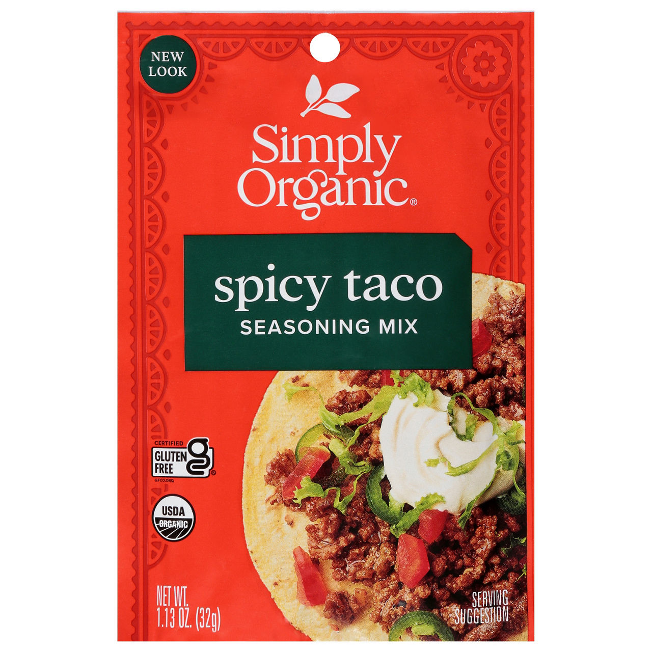 Simply Organic Spicy Taco Seasoning Mix | Wegmans