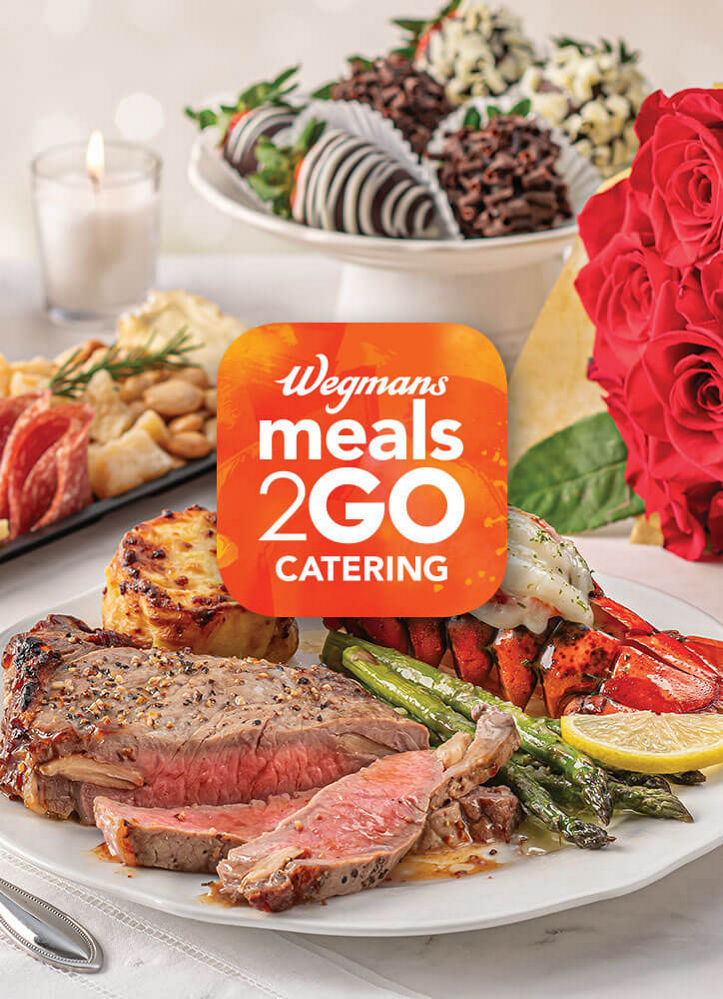 Catered Valentine's Day dinner