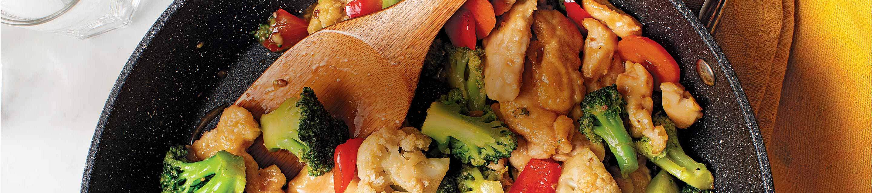 Weeknight stir fry meal