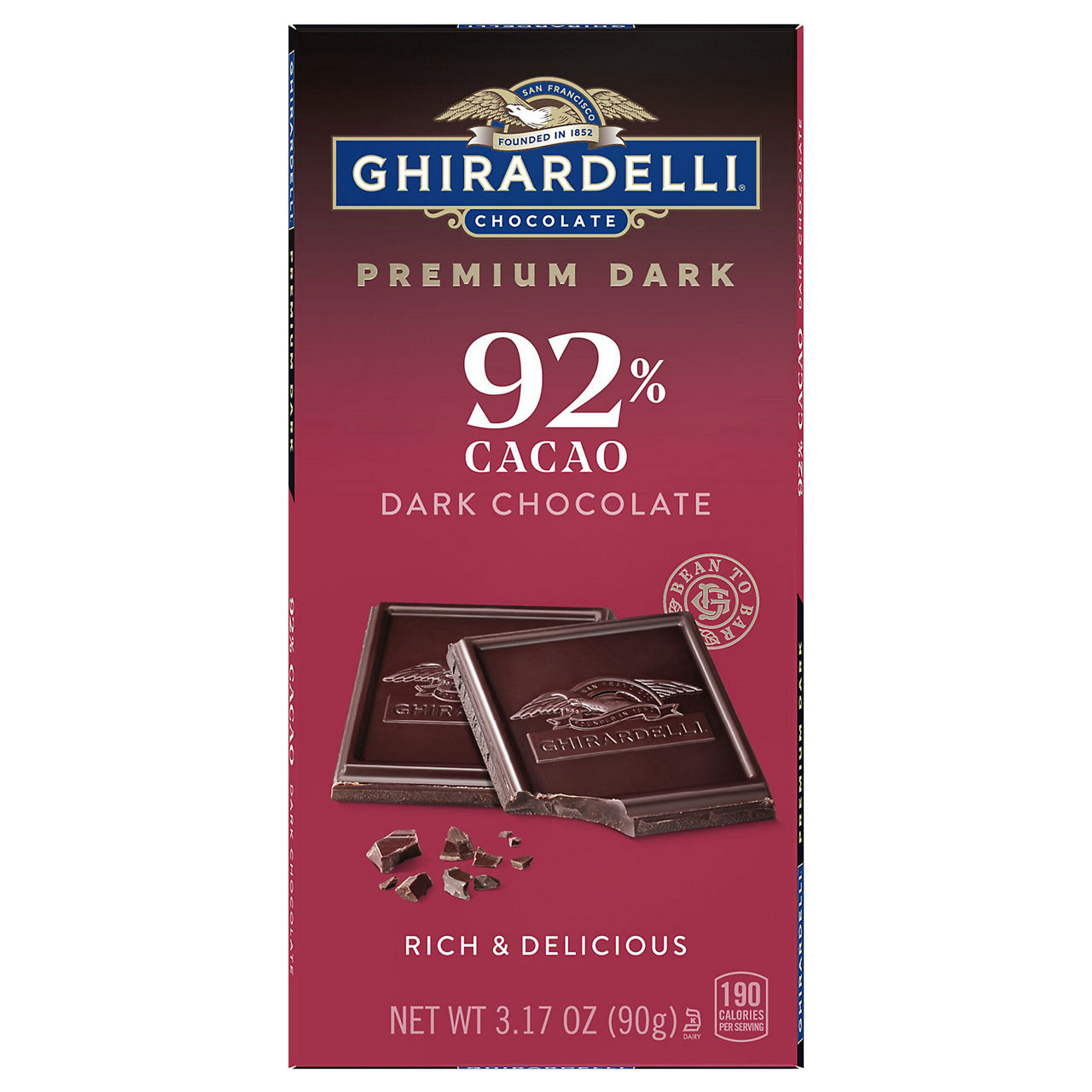 Moka Origins Dark Chocolate, Cherry, 72% Cacao | Wegmans