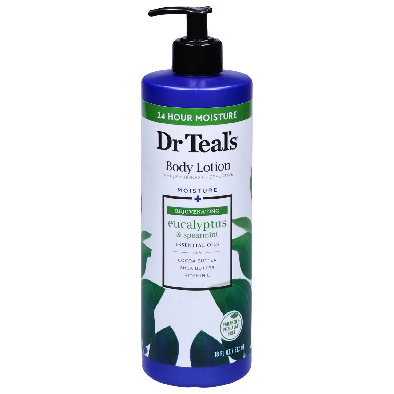 Dr Teal's Body Lotion, Eucalyptus & Supermint, Rejuvenating