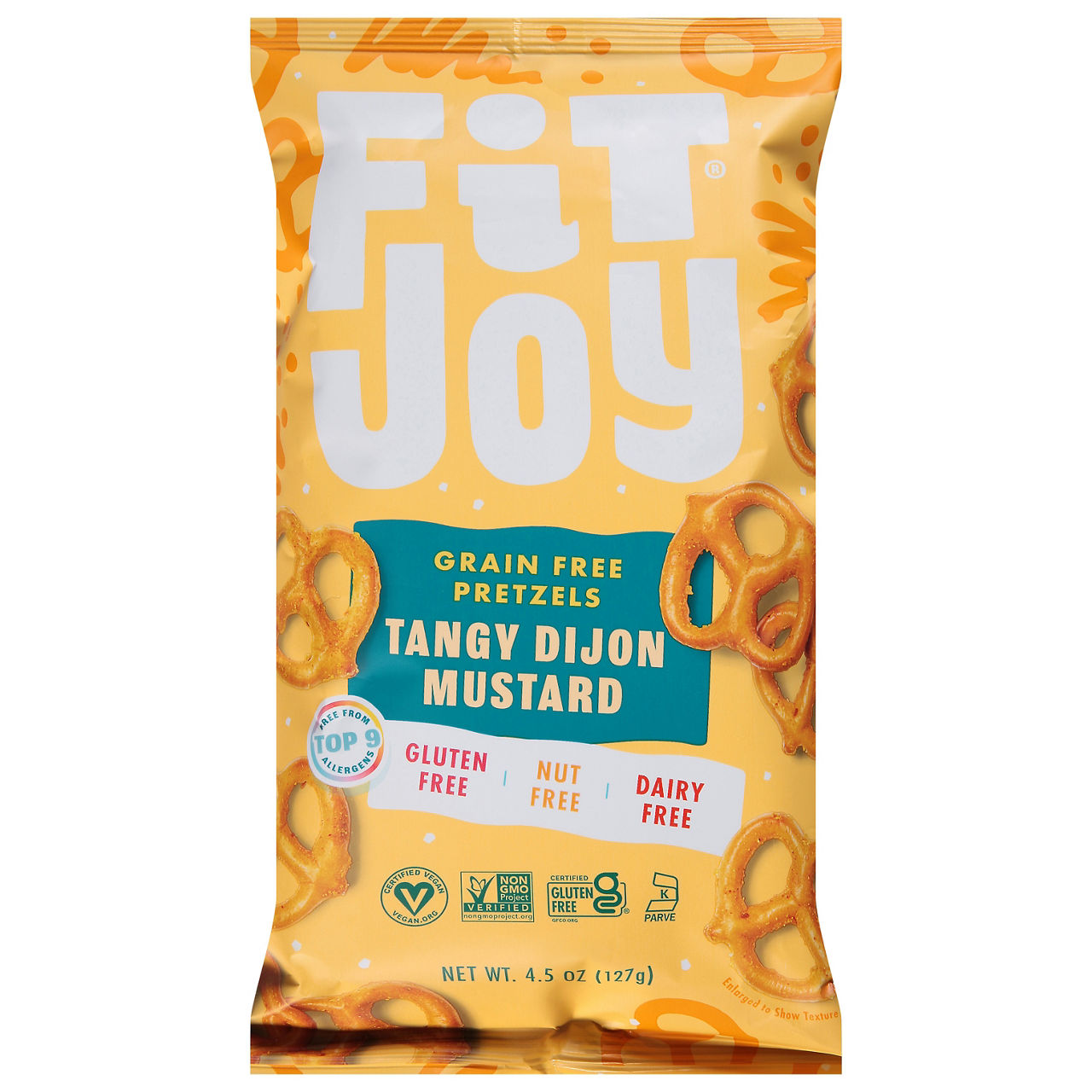 Fit Joy Pretzels, Grain Free, Tangy Dijon Mustard | Wegmans