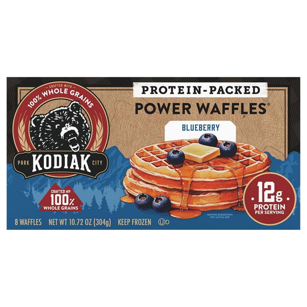 Brazi Bites Waffles, Blueberry | Wegmans