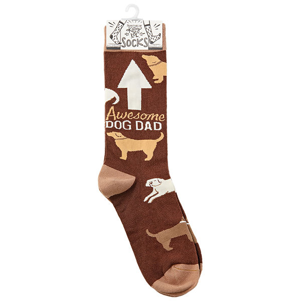 Primitives by Kathy LOL Awesome Dad Dog Socks | Wegmans