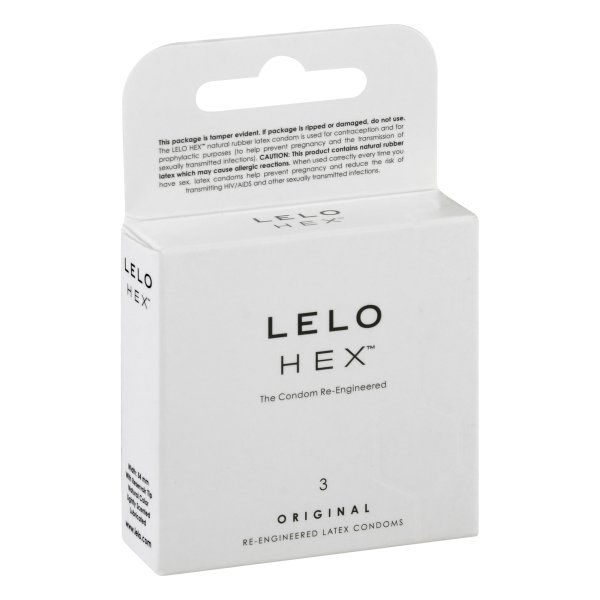 lelo Latex Condoms, Re-Engineered, Original | Wegmans