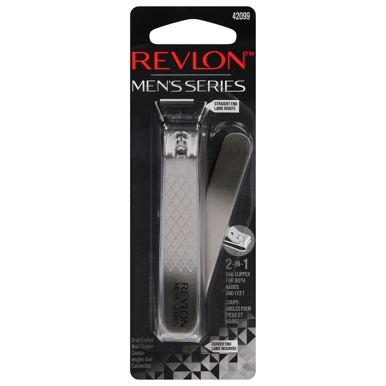 Revlon Designer Series Slant & Point Tweezers, Stainless Steel