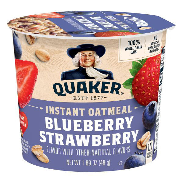 Quaker Instant Oatmeal, Cranberry Almond, Protein | Wegmans