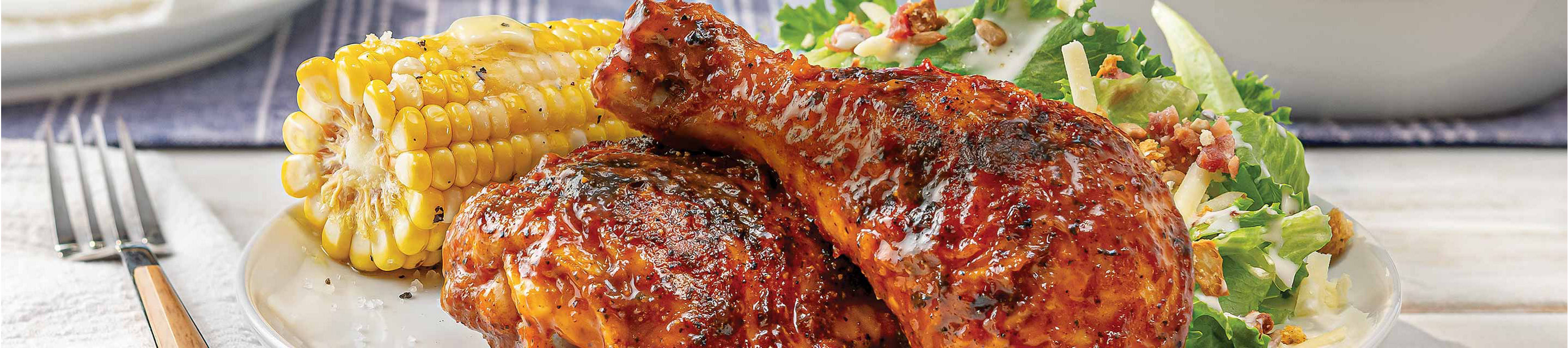 Weeknight grilling meal