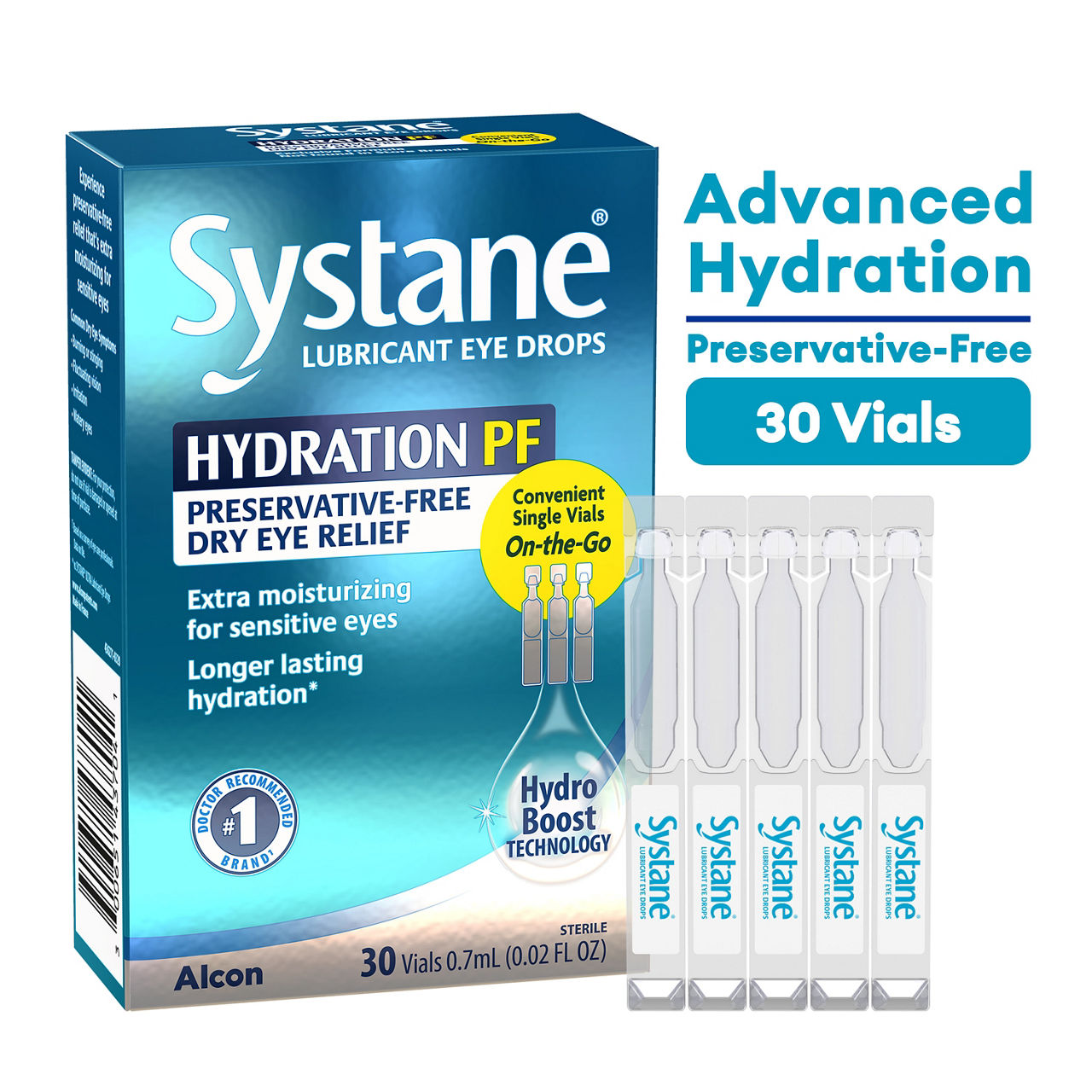 Systane Hydration Preservative-Free Lubricant Eye Drops, 30 Ct Vials |  Wegmans