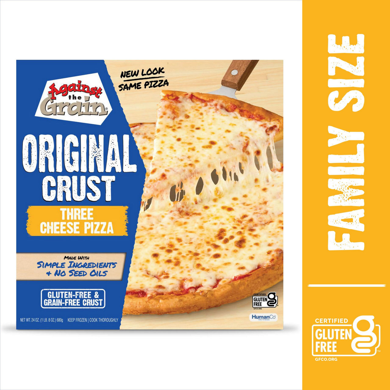 Against the Grain Original Crust Three Cheese Pizza | Wegmans