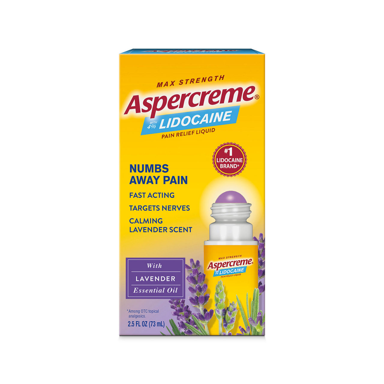 Aspercreme Lidocaine Pain Relief Roll-On | Wegmans