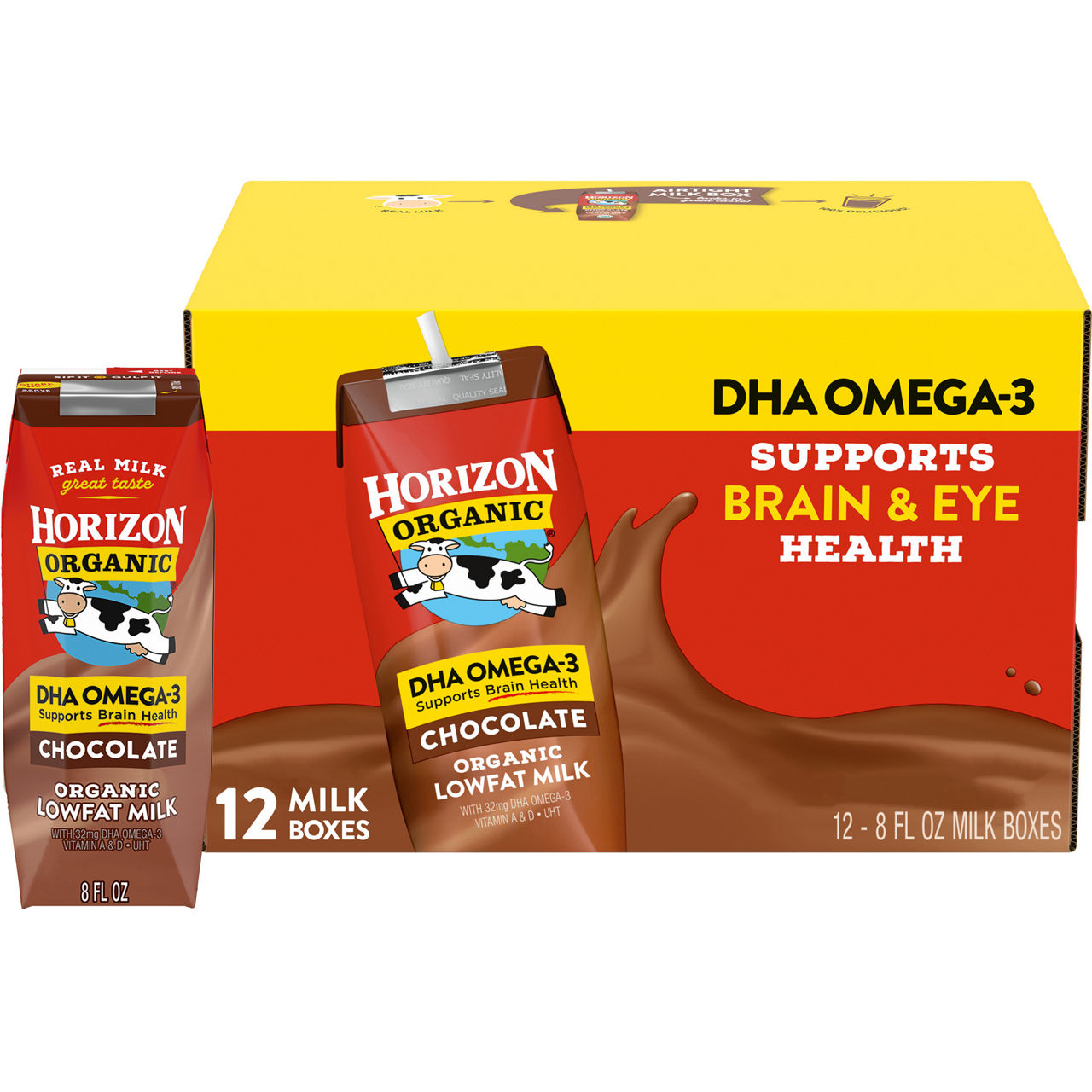 Horizon Organic Milk, Chocolate, Organic, Lowfat | Wegmans