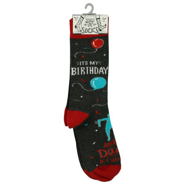 Primitives by Kathy LOL It's my Birthday Socks | Wegmans