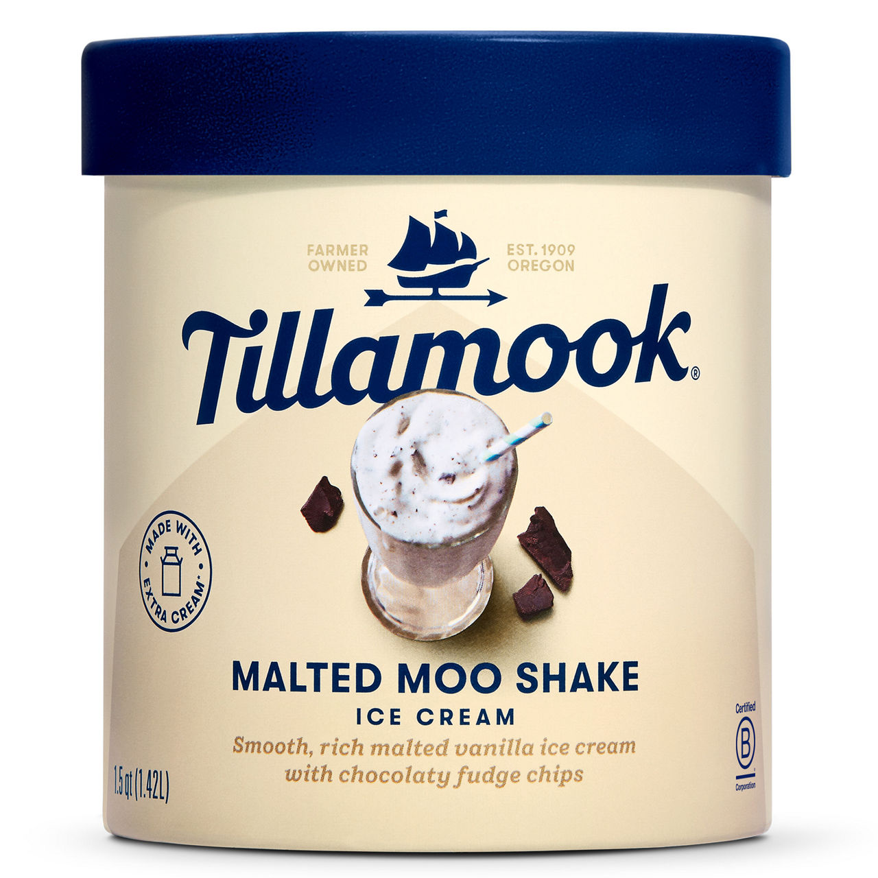 Tillamook Ice Cream, Malted Moo Shake | Wegmans
