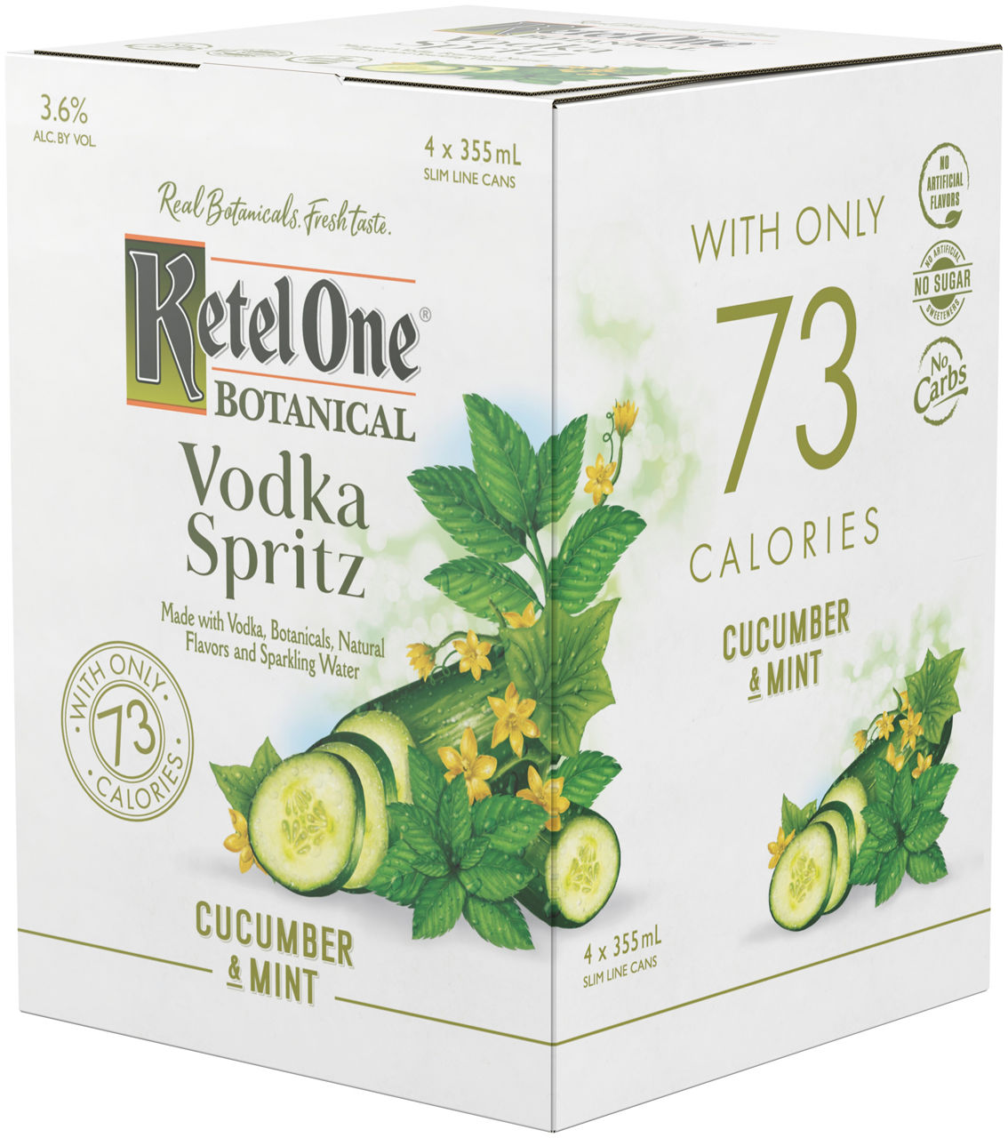 フランクリンミント Ketel One Botanicals Cucumber Mint Vodka Spritz | Wegmans