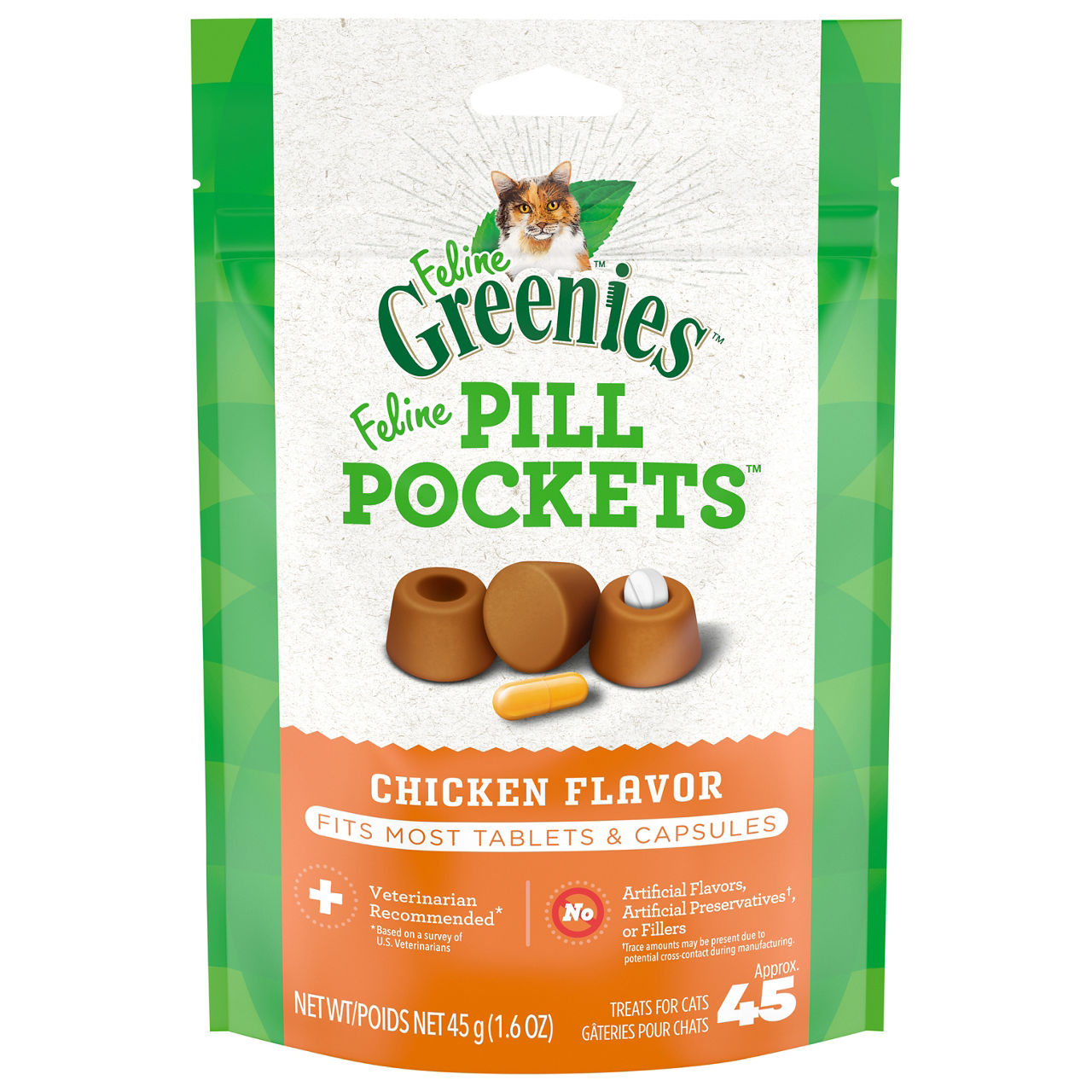 Feline Greenies SmartBites Treats for Cats, Chicken Flavor | Wegmans