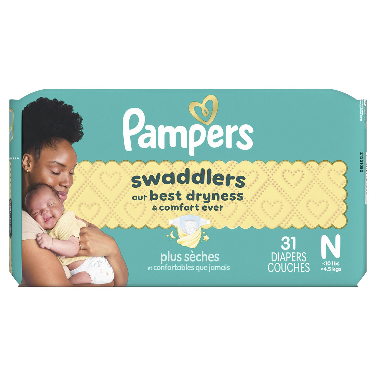 pampers1様 Pampers Swaddlers Size 1 Diapers, 100 Count - Pick 'n Save