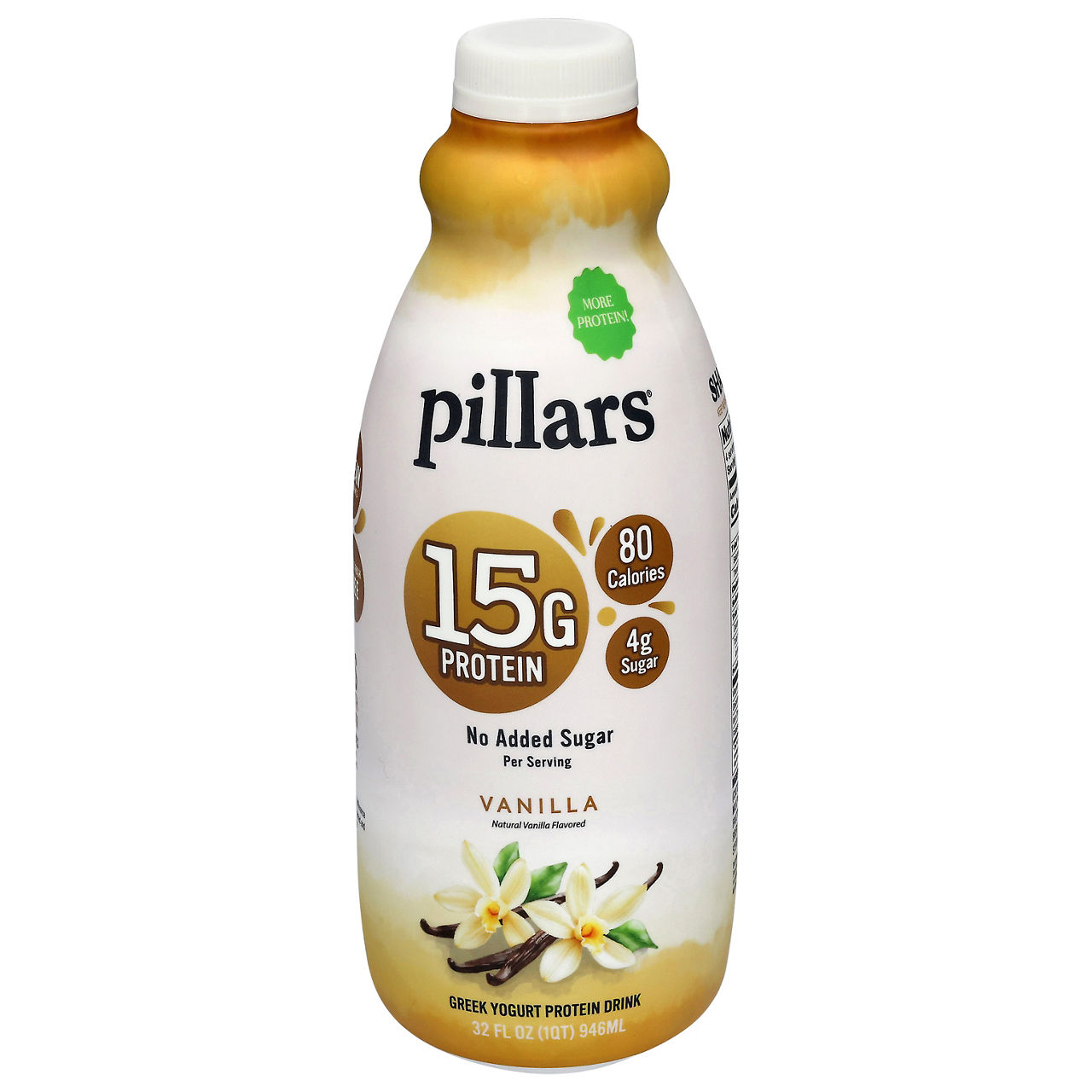Pillars No Added Sugar Vanilla Greek Yogurt Protein Drink | Wegmans