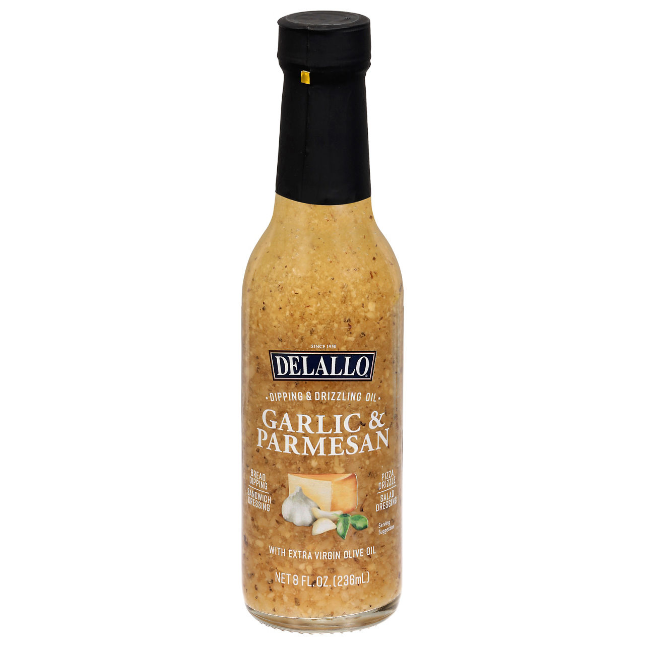 DeLallo Garlic & Parmesan Dipping & Drizzling Oil | Wegmans