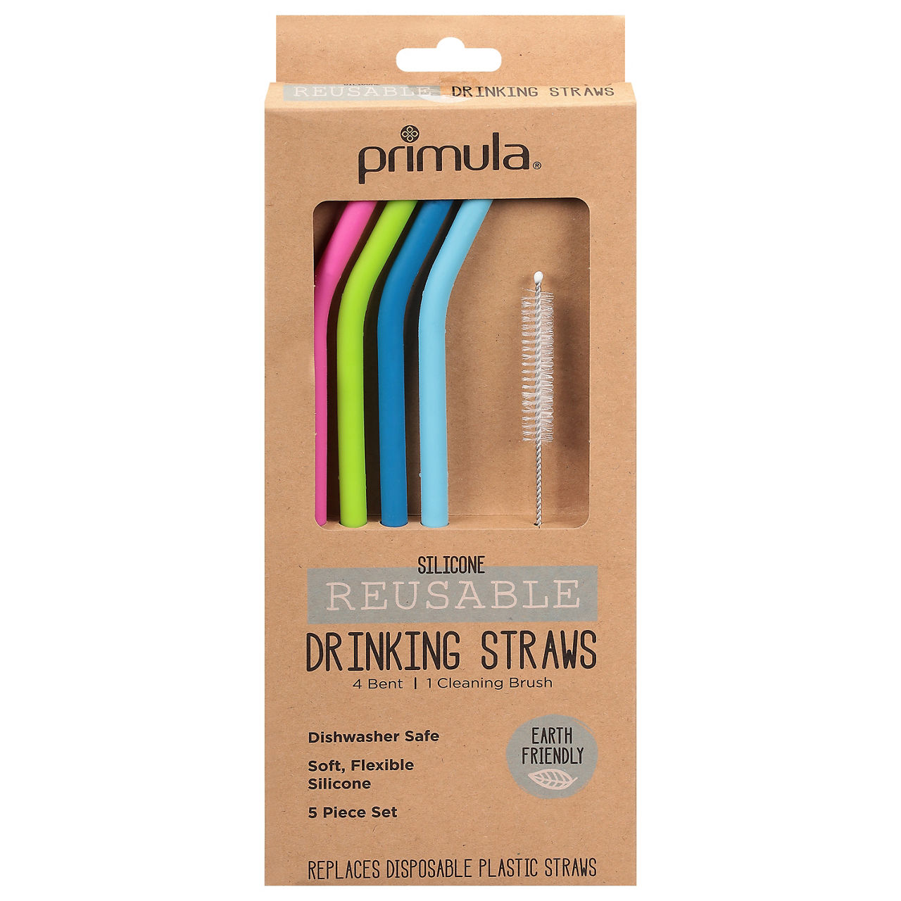 Primula Drinking Straws, Reusable, Silicone | Wegmans