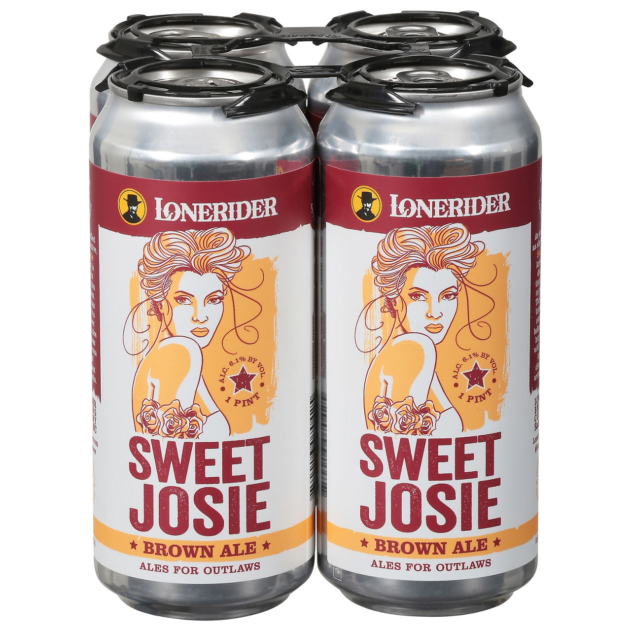 Lonerider Sweet Josie Brown 4/16oz cans | Wegmans