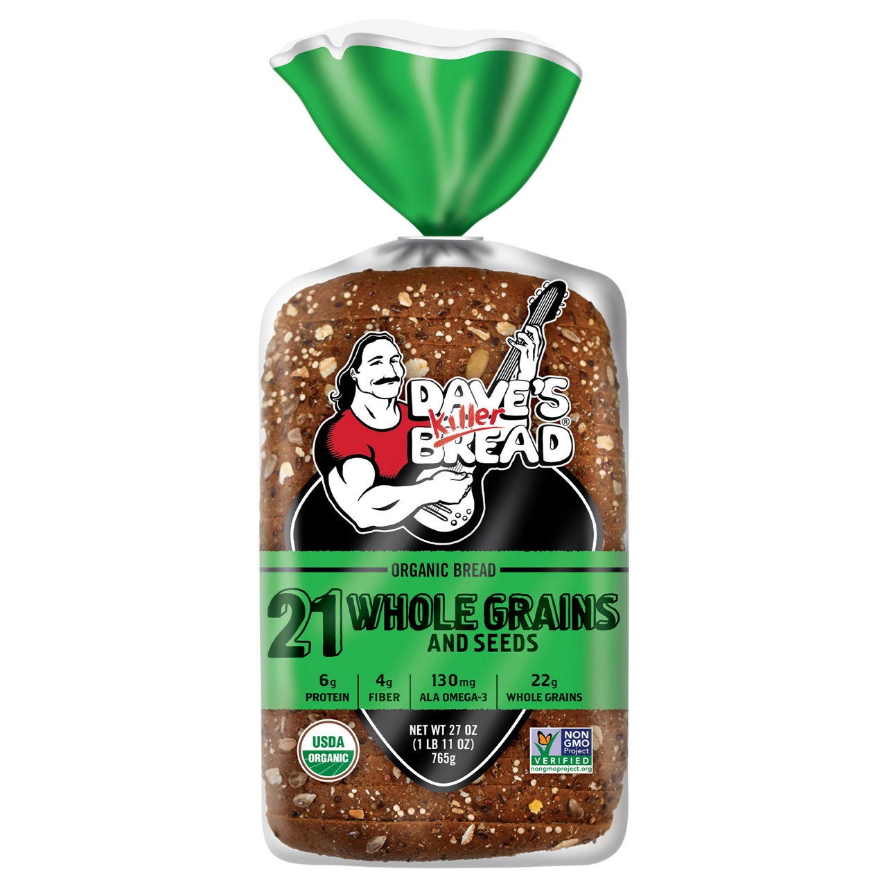 Dave's Killer Bread ORG 21 WHL GRN TS 20.5 OZ | Wegmans