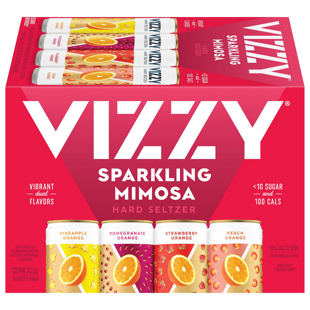 Vizzy Mimosa Variety Hard Seltzer 12/12oz can | Wegmans