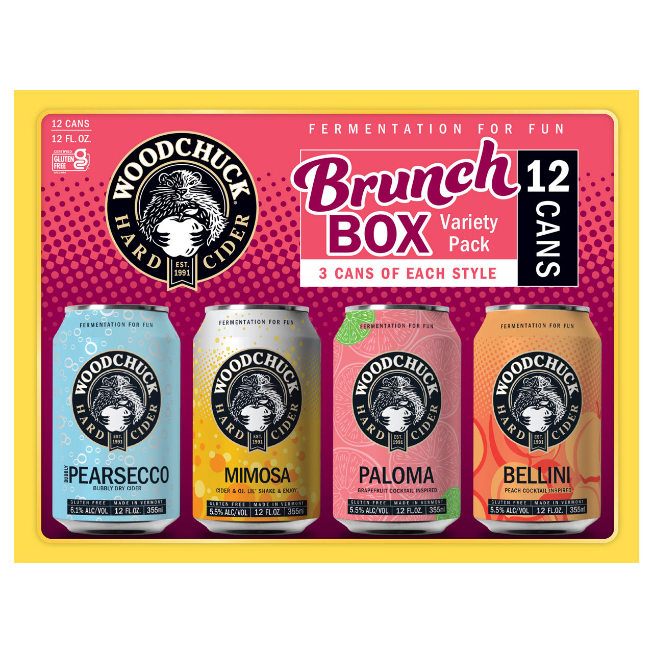 Woodchuck Brunch Box Variety Pack 12/12oz Cans | Wegmans