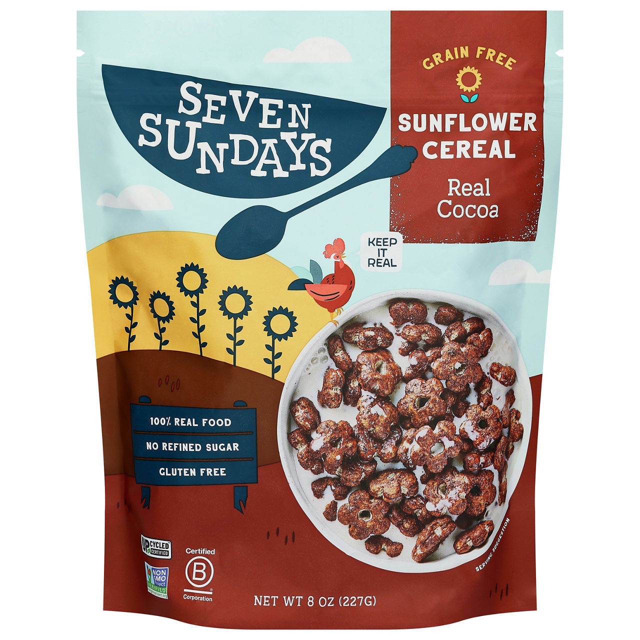 Seven Sundays Grain Free Real Cocoa Sunflower Cereal | Wegmans