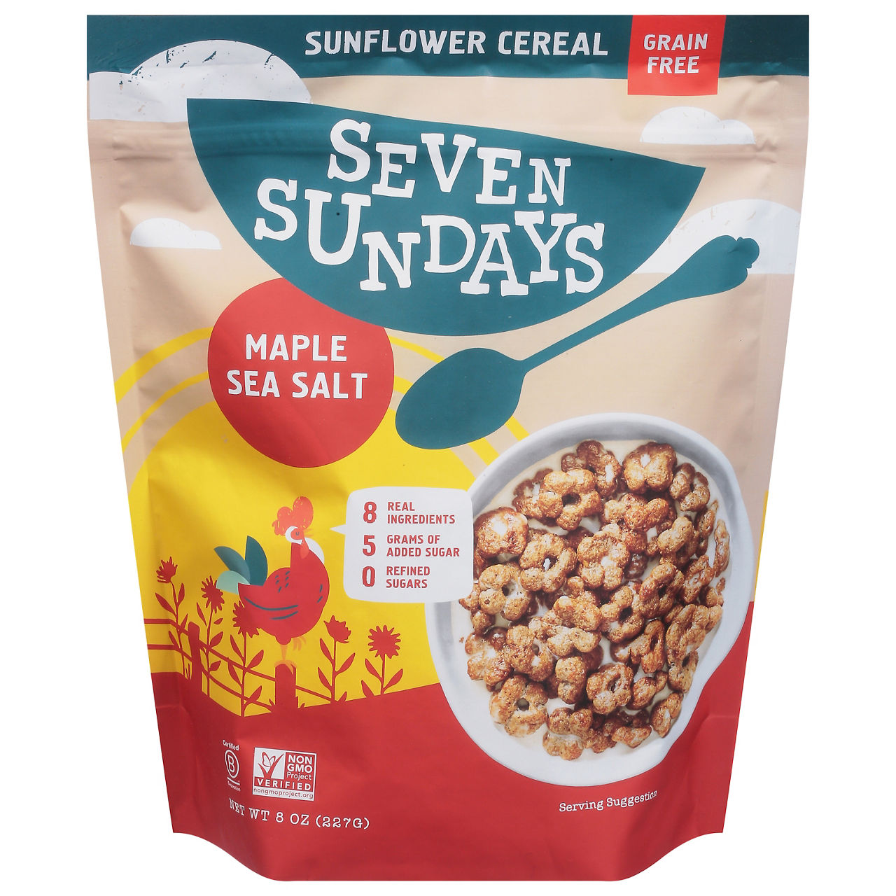 Seven Sundays Sunflower Cereal, Grain Free, Maple Sea Salt | Wegmans