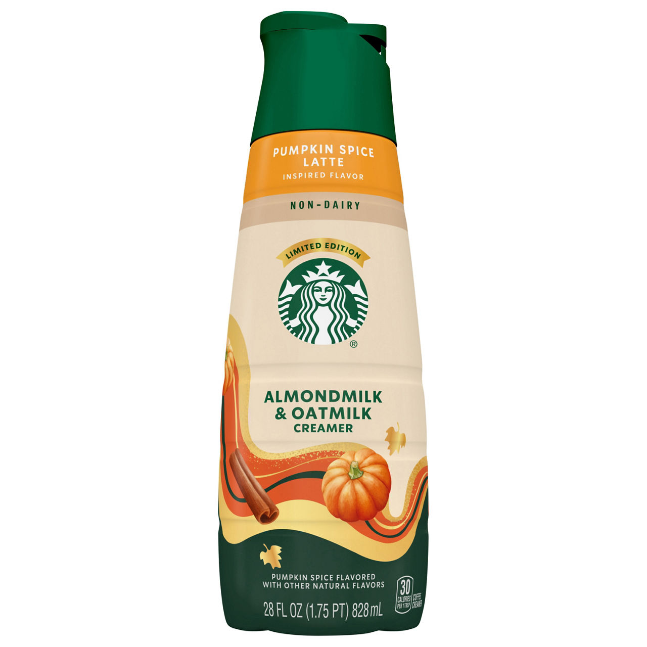 Starbucks Non-Dairy Almondmilk & Oatmilk Pumpkin Spice Latte
