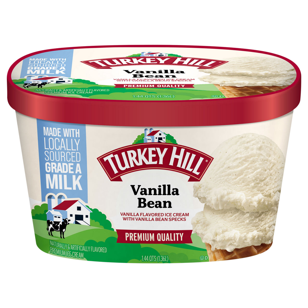 Lien　リアン　ファヴェール　サミットクリーム　32g×3個 Turkey Hill Premium French Vanilla Ice Cream | Wegmans