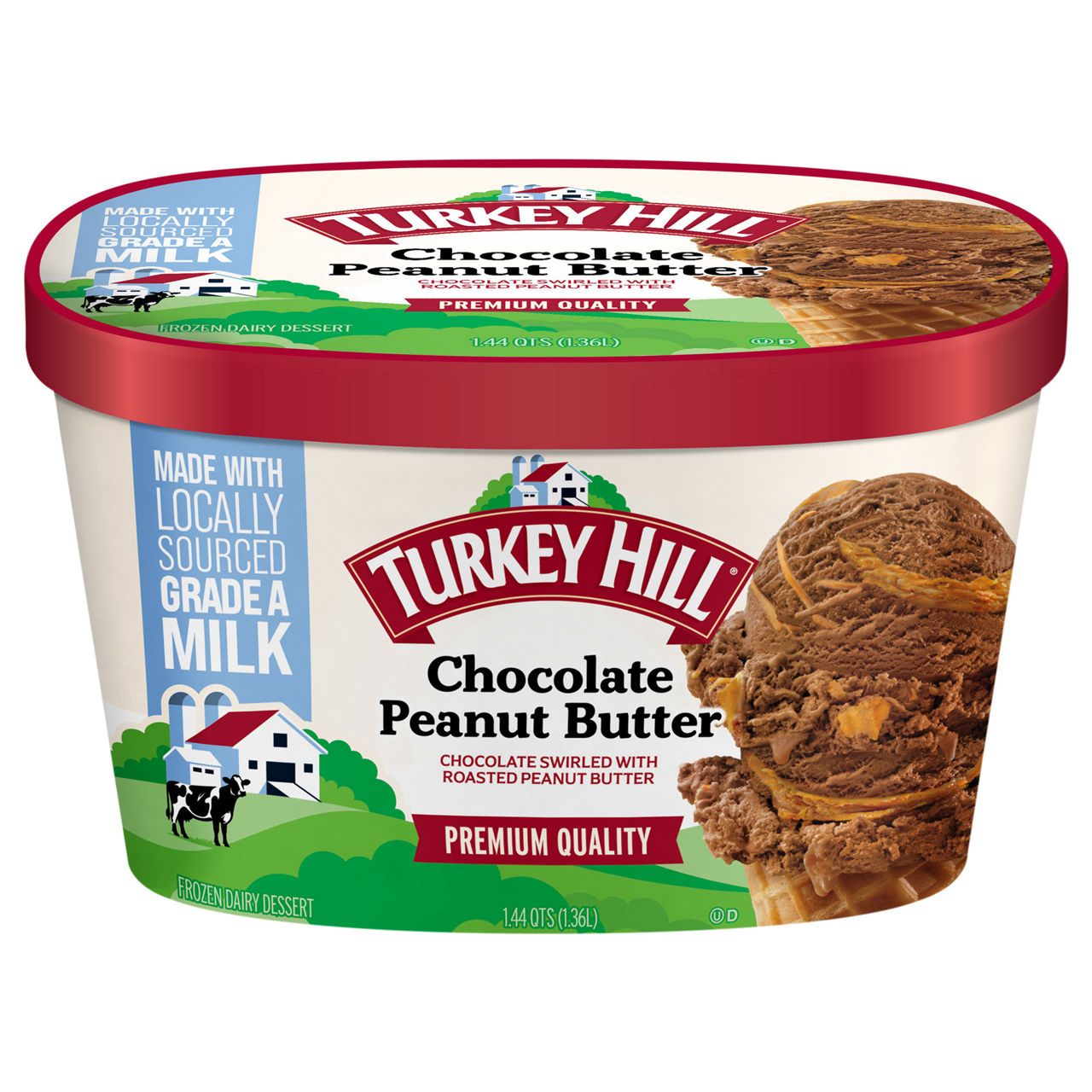 Turkey Hill Moose Tracks Frozen Dairy Dessert | Wegmans