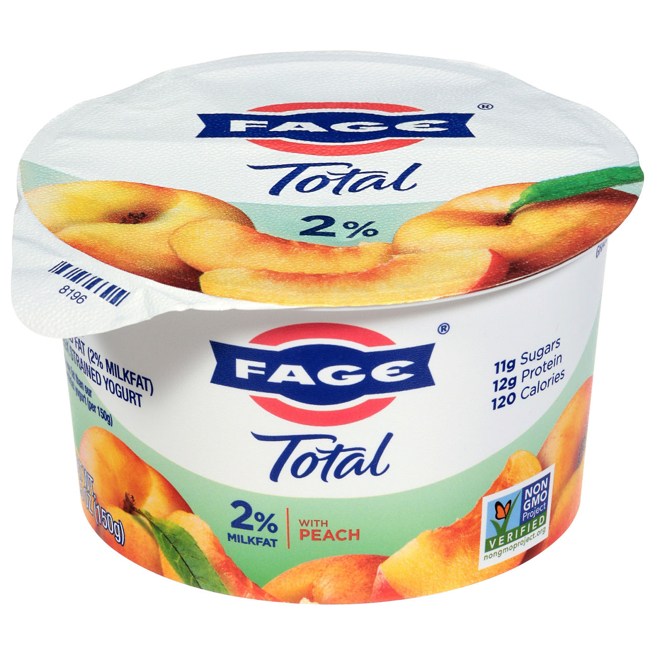 Fage Total Reduced Fat Strained Peach Greek Yogurt | Wegmans
