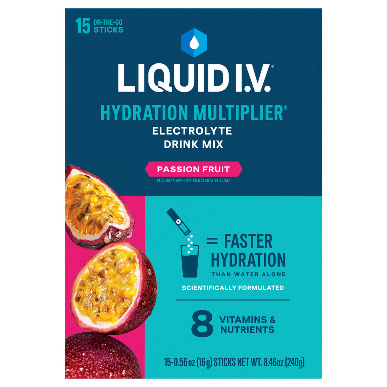 Liquid I.V. Hydration Multiplier Electrolyte Drink Mix, Golden
