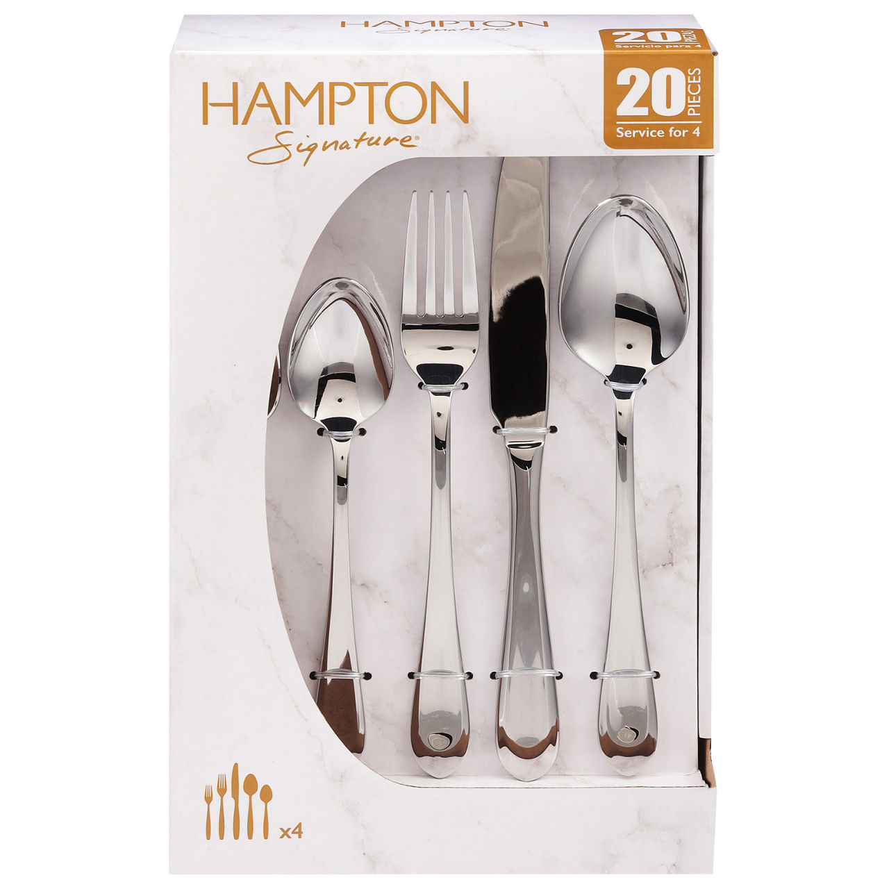 Oneida Allay Gold Flatware Sets | Wegmans