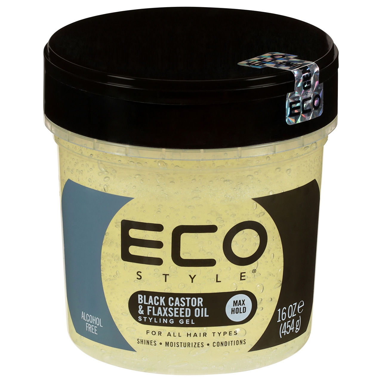 Eco Style Max Hold Black Castor & Flaxseed Oil Styling Gel | Wegmans