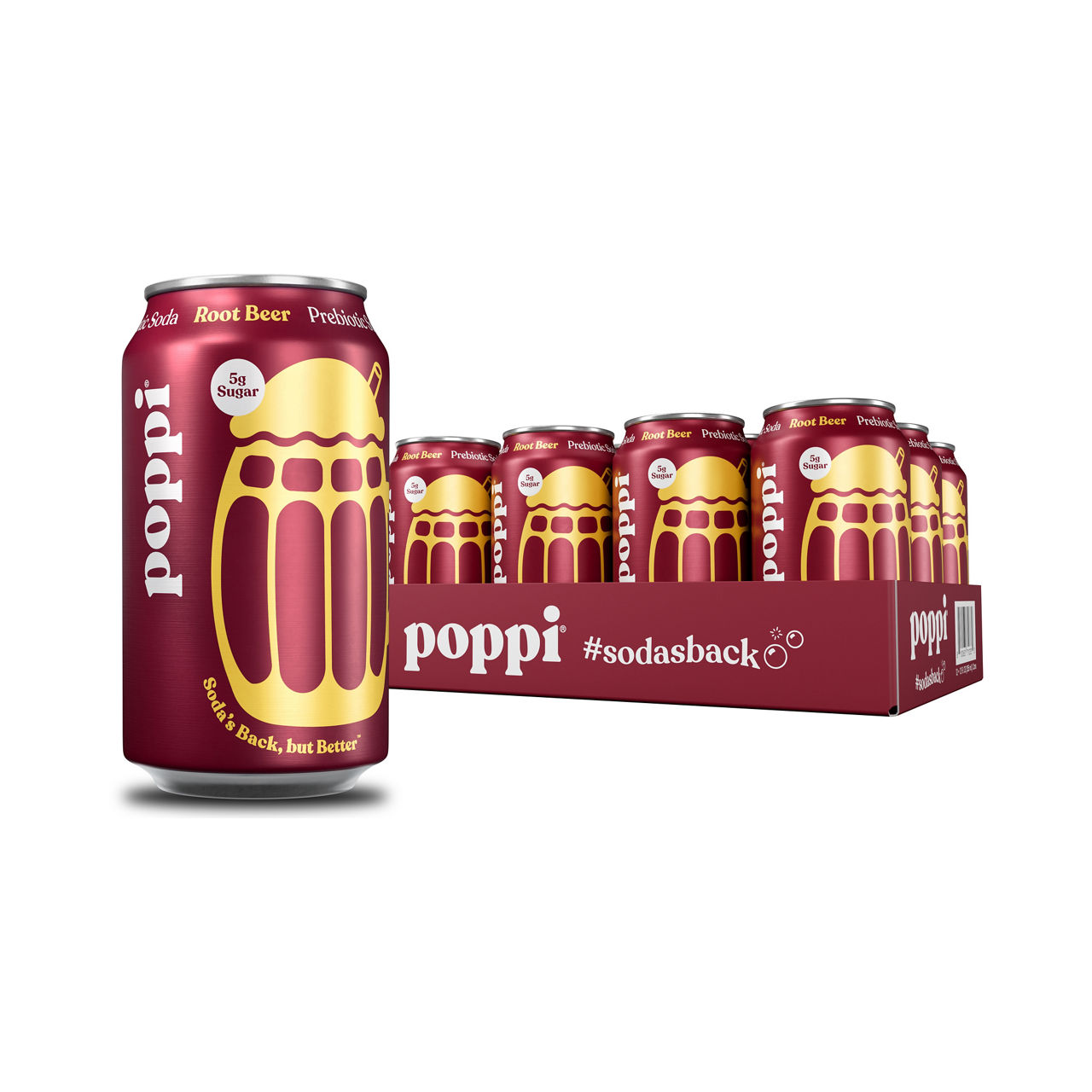 Poppi poppi prebiotic soda, Cherry Cola | Wegmans