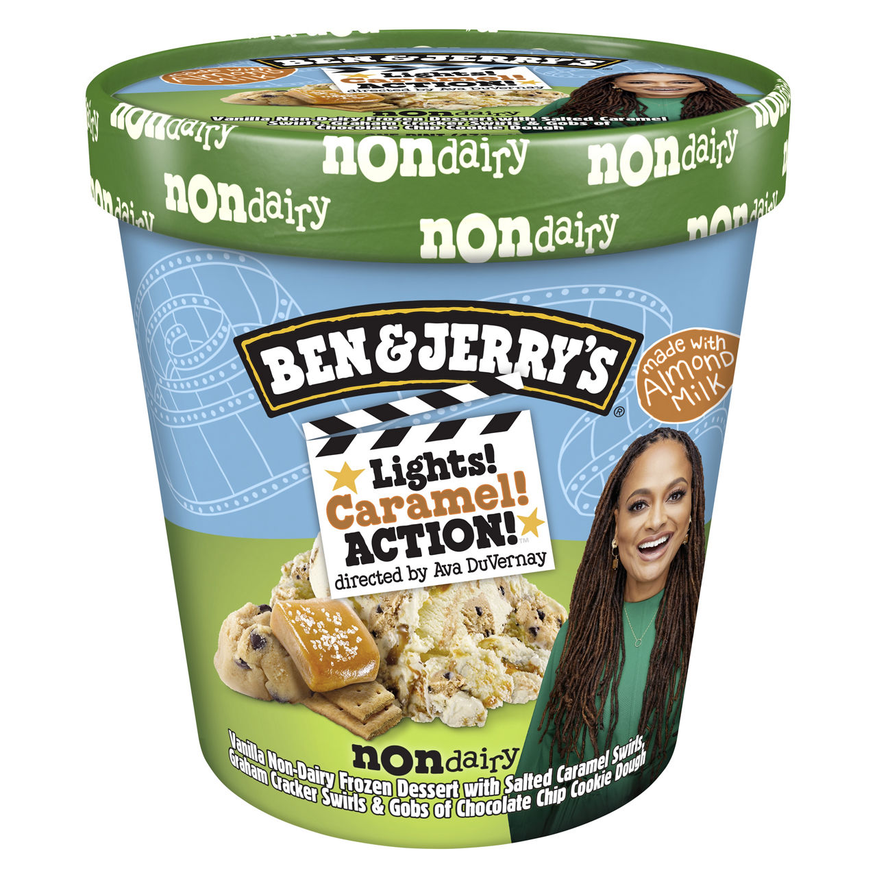 Ben & Jerry's Non-Dairy Lights! Caramel! Action! Vanilla Frozen