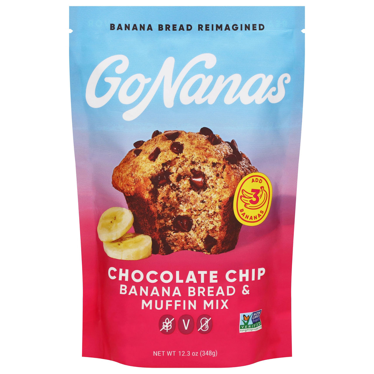 GoNanas Cinnamon Roll Banana Bread & Muffin Mix | Wegmans