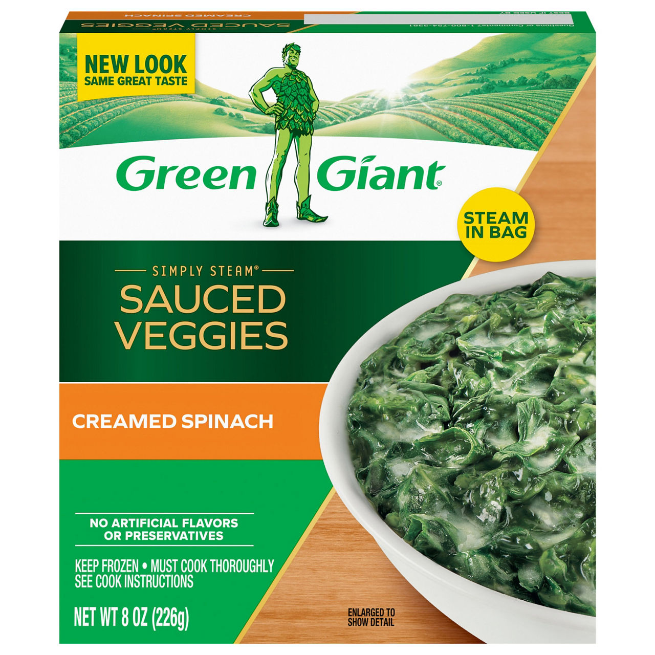 Green Giant Simply Steam Chopped Spinach | Wegmans