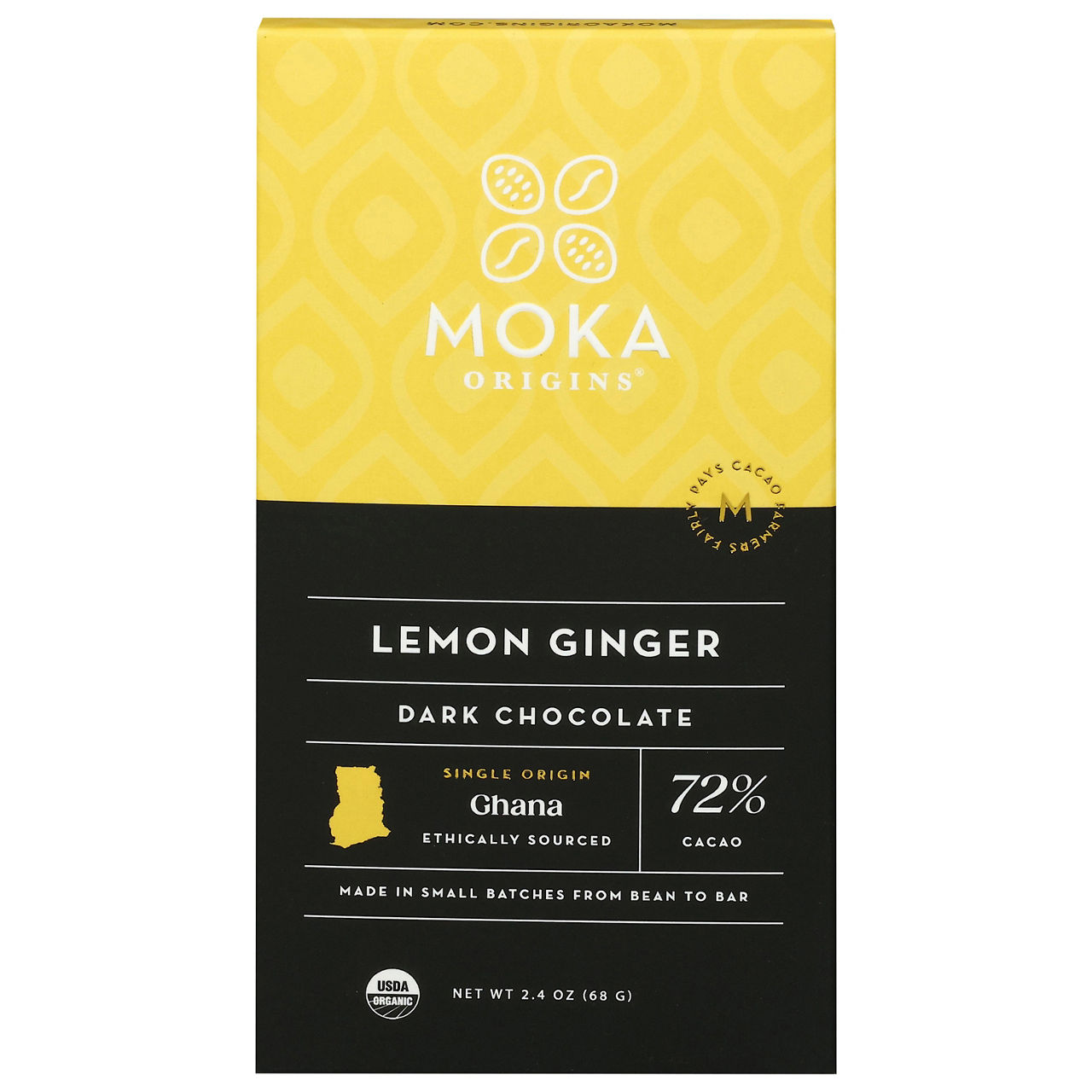 Moka Origins Dark Chocolate, Cherry, 72% Cacao | Wegmans