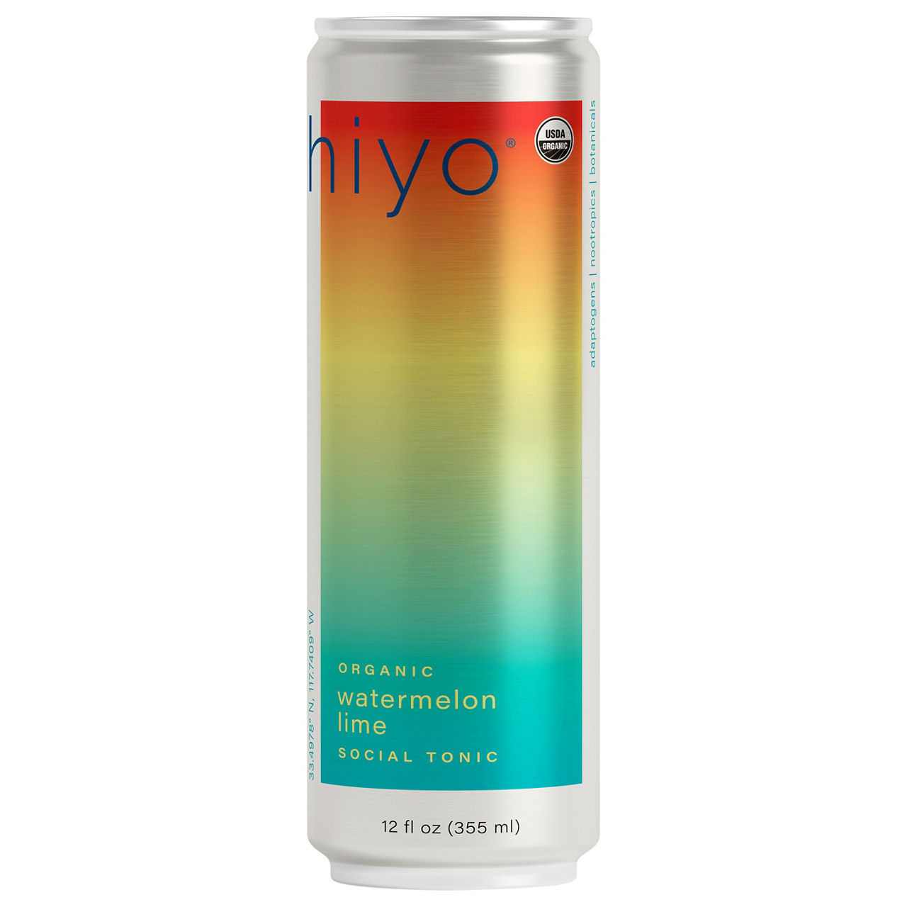 Hiyo Functional Seltzer, Organic, Peach Mango | Wegmans