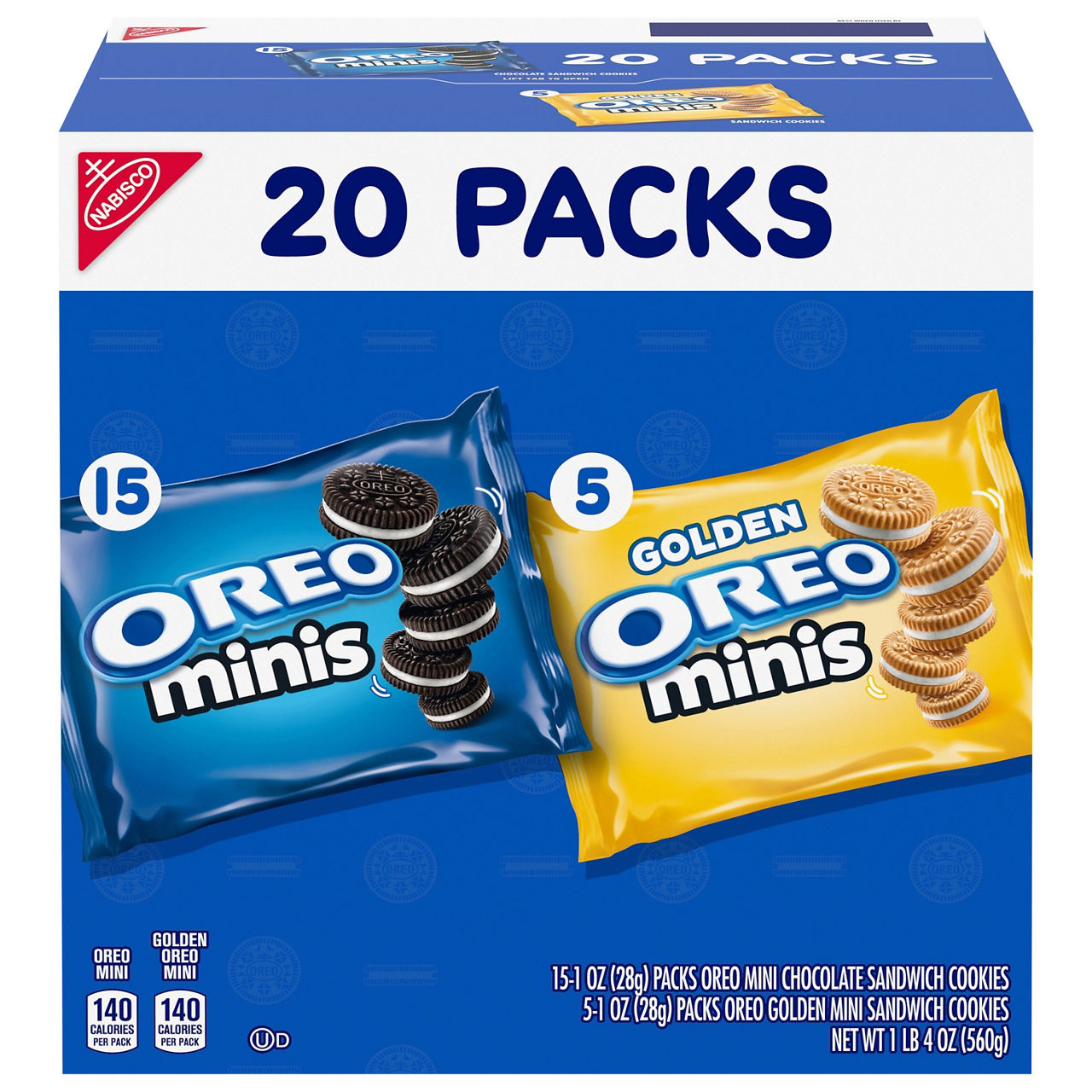 Oreo Minis Chocolate/Golden Sandwich Cookies | Wegmans