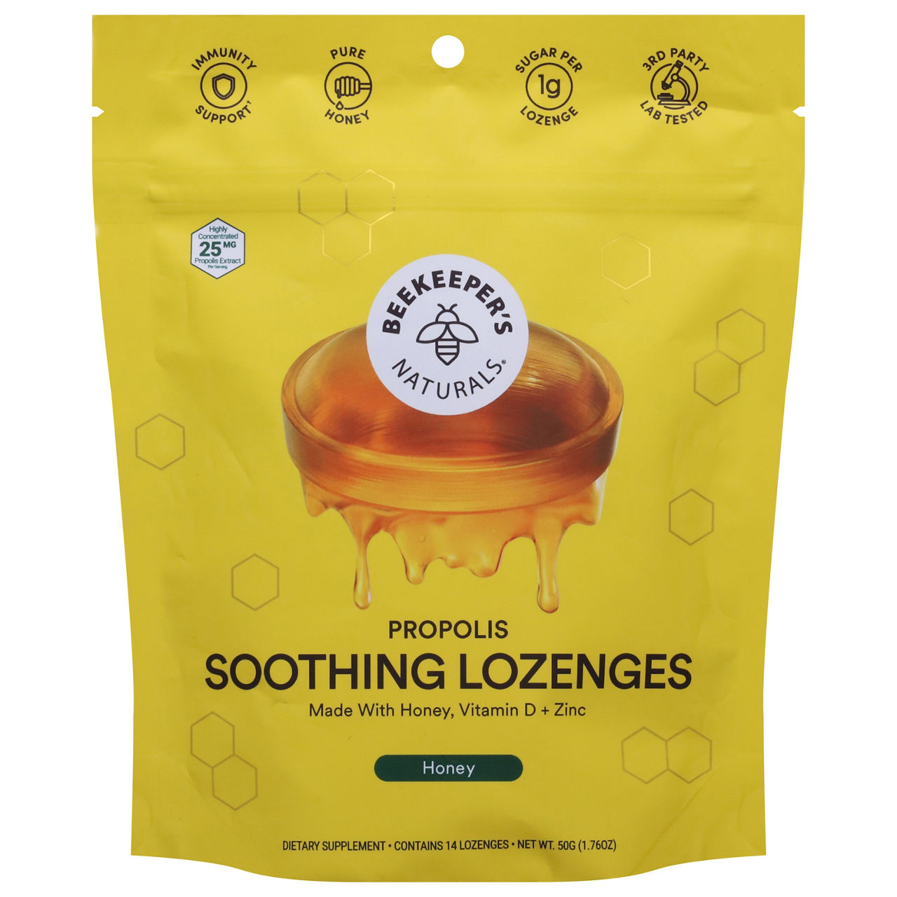 Beekeeper's Naturals Soothing Lozenges, Propolis, Honey | Wegmans