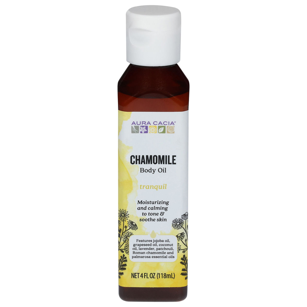 Aura Cacia Body Oil, Chamomile, Tranquil | Wegmans