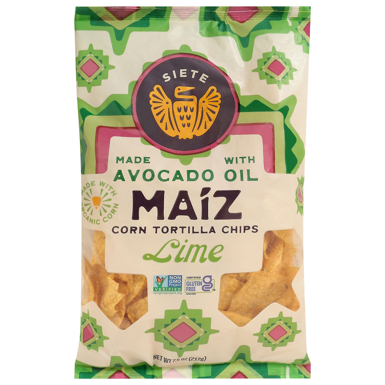 Siete Maiz Lime Corn Tortilla Chips | Wegmans