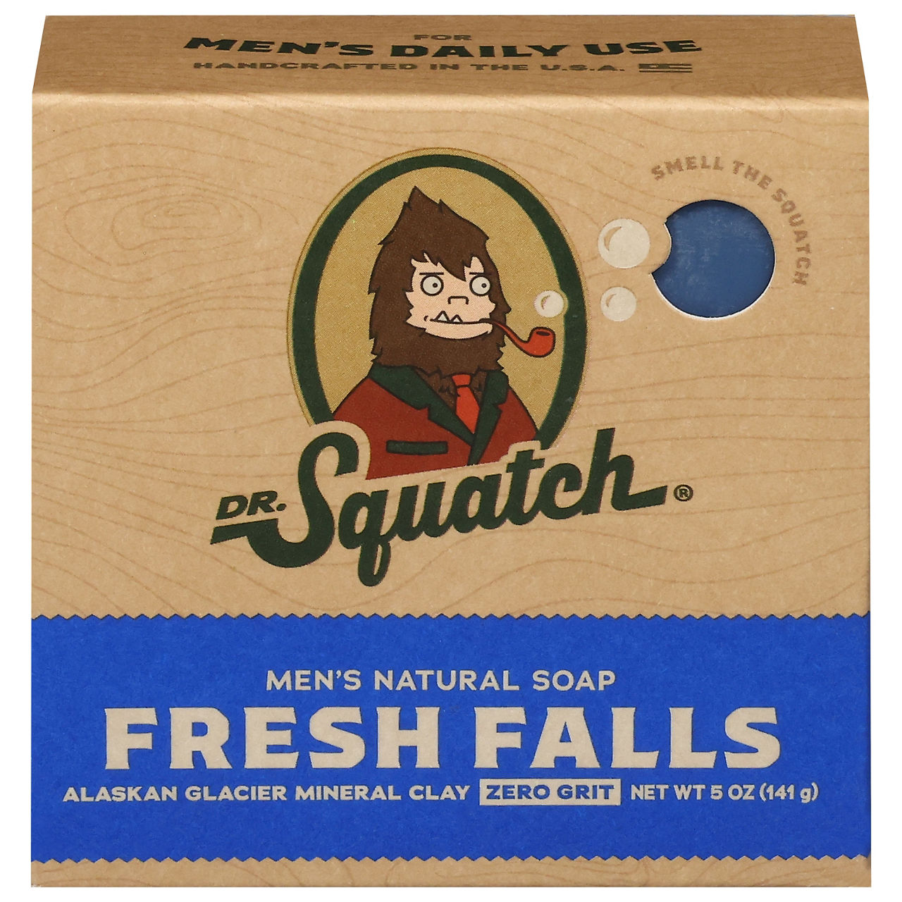 Dr. Squatch Zero Grit Men's Natural Fresh Falls Soap | Wegmans